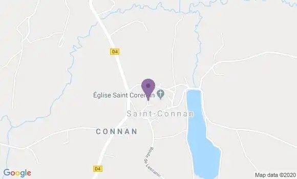 Localisation Plesidy Bp - 22720