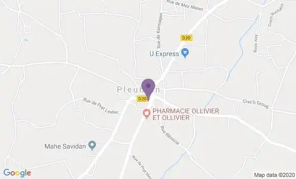 Localisation Pleubian Bp - 22610