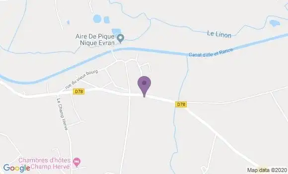 Localisation Plouasne Bp - 22830