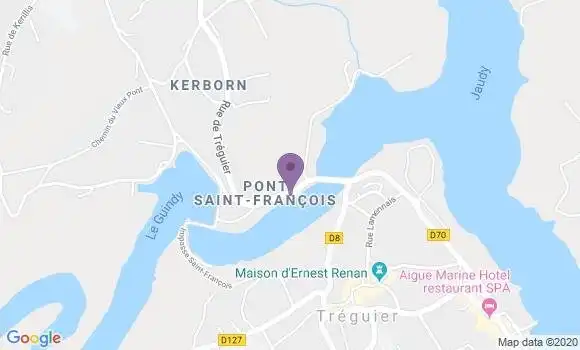 Localisation Plouguiel Ap - 22220