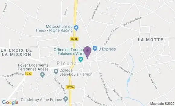 Localisation Plouha - 22580