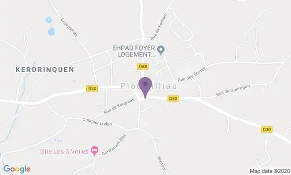 Localisation Ploumilliau Bp - 22300