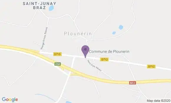 Localisation Plounerin Ap - 22780