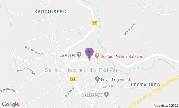 Localisation Plounevez Quintin Bp - 22110