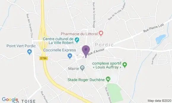 Localisation Pordic Bp - 22590