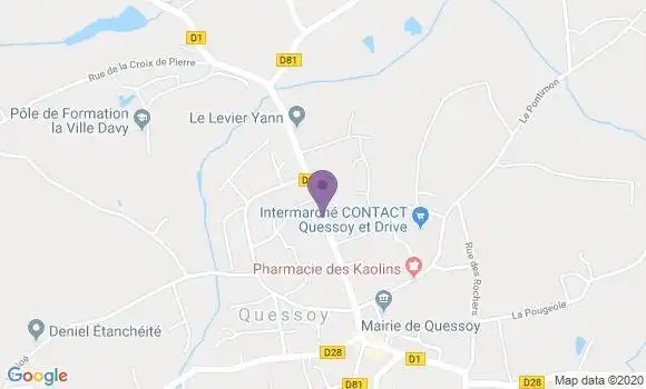 Localisation Quessoy Bp - 22120