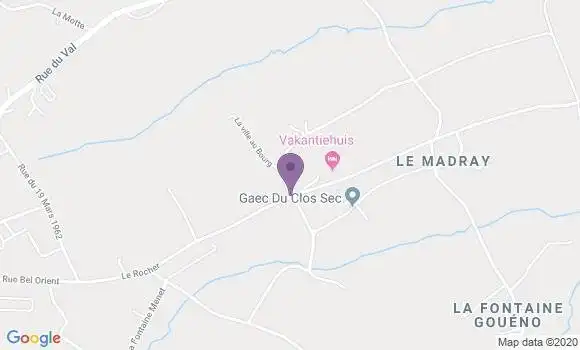 Localisation Saint Carreuc Ap - 22150
