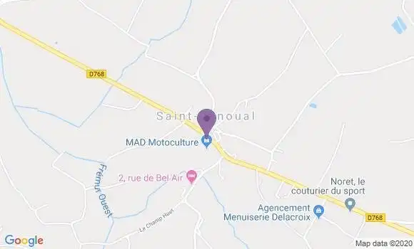 Localisation Saint Denoual Ap - 22400