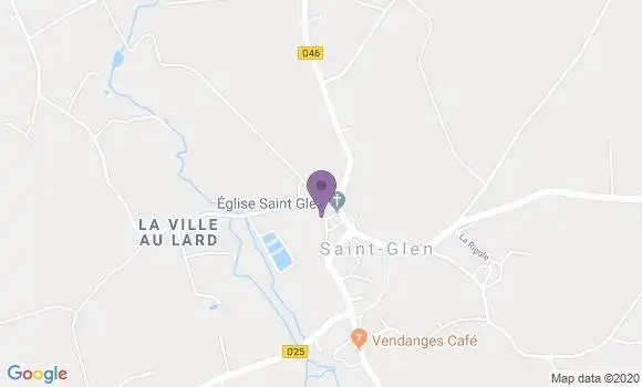 Localisation Saint Glen Ap - 22510