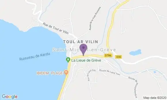Localisation Saint Michel En Greve Ap - 22300