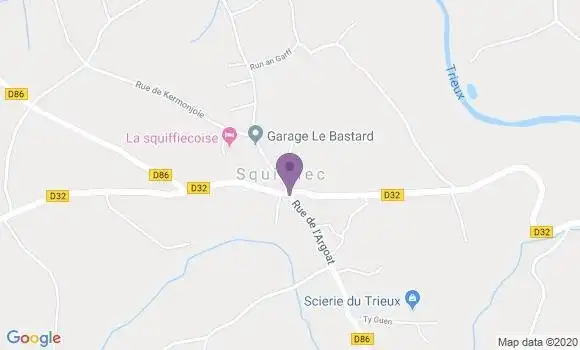 Localisation Squiffiec Ap - 22200