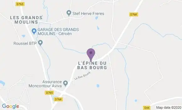 Localisation Trebry Ap - 22510