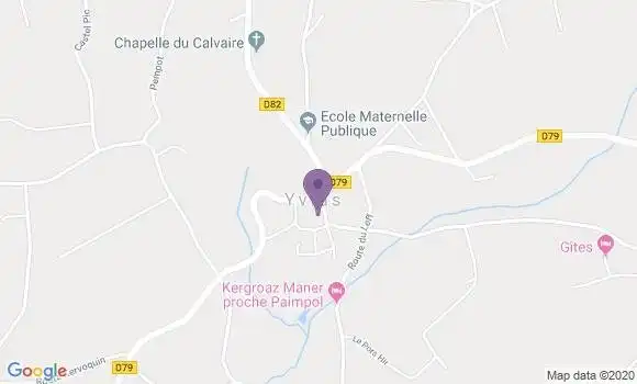 Localisation Yvias Ap - 22930