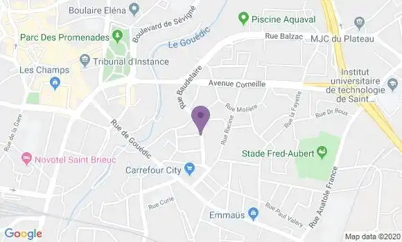 Localisation Saint Brieuc Liberte - 22000