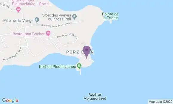Localisation Loguivy de la Mer Ap - 22620
