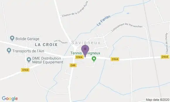 Localisation Ars Bp - 23480