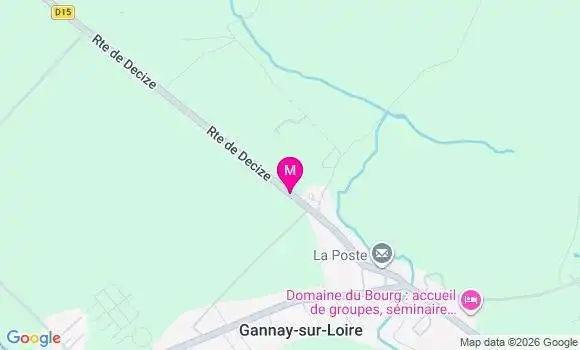 Localisation Gannay sur Loire - 03230