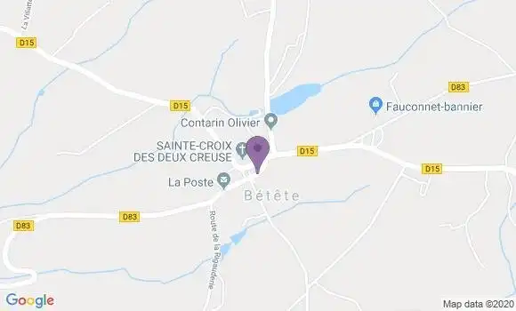 Localisation Betete Ap - 23270