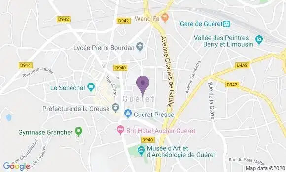 Localisation Gueret R P - 23000
