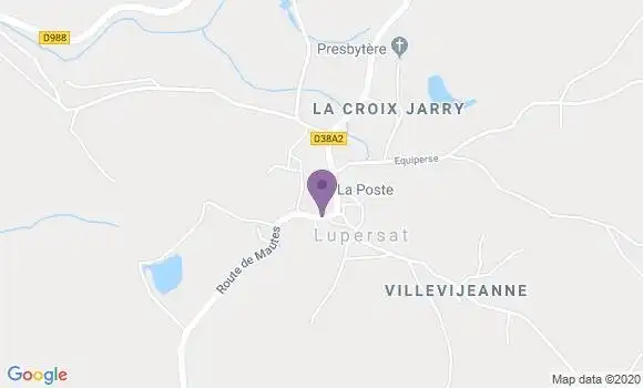 Localisation Lupersat Bp - 23190