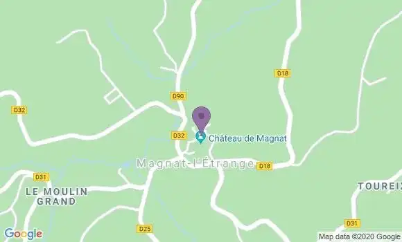 Localisation Magnat l