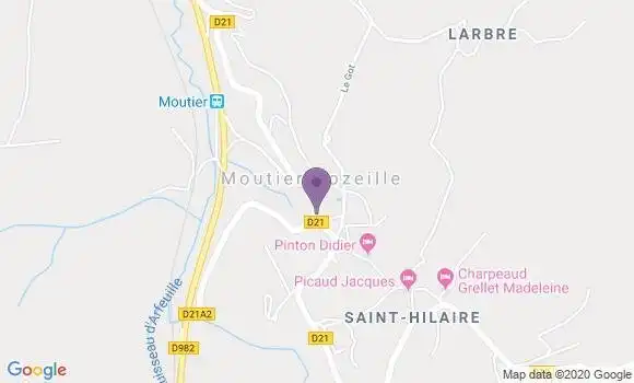 Localisation Neoux Ap - 23200