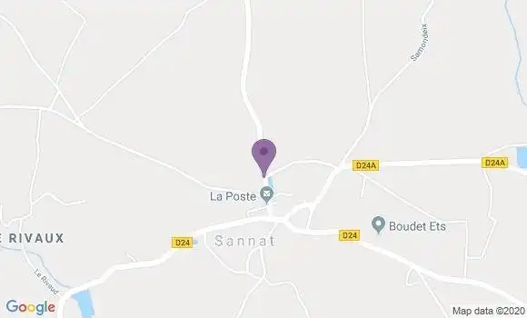 Localisation Sannat Bp - 23110