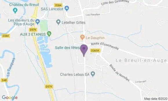 Localisation Le Breuil Ap - 03120