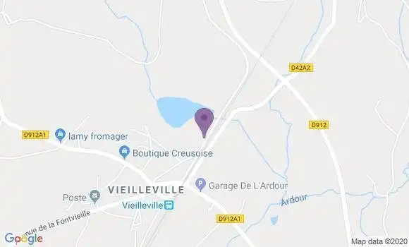 Localisation Saint Dizier Leyrenne Bp - 23400