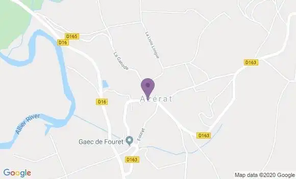 Localisation Azerat Ap - 24210