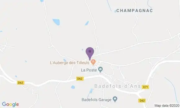 Localisation Badefols d