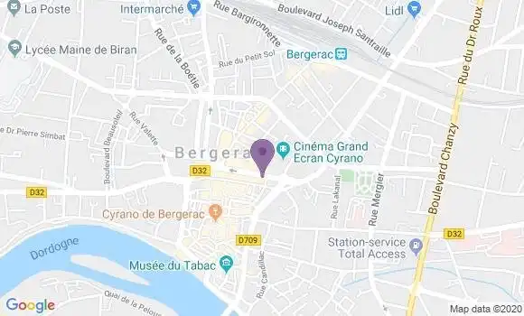 Localisation Bergerac - 24100