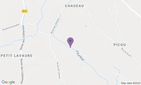 Localisation Bouniagues Bp - 24560