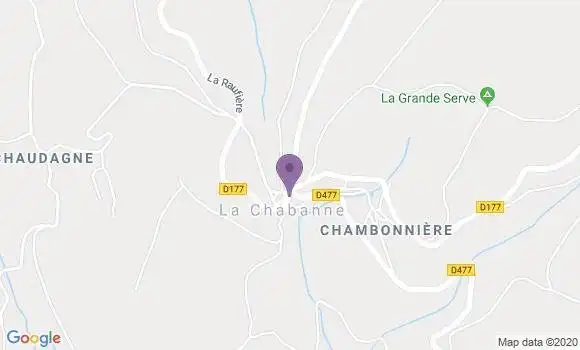 Localisation La Chabanne Ap - 03250