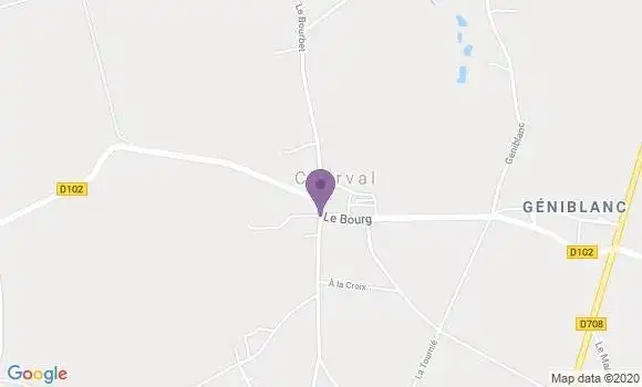 Localisation Cherval Ap - 24320