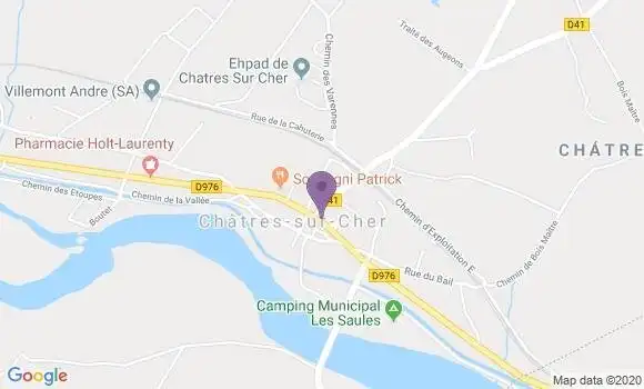 Localisation Chatres Ap - 24120