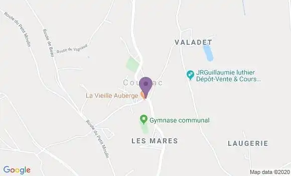 Localisation Coursac Ap - 24430