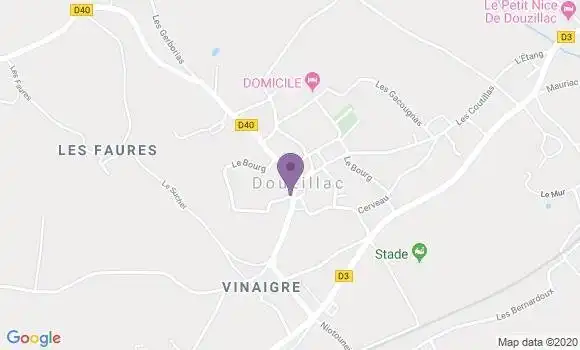 Localisation Douzillac Bp - 24190