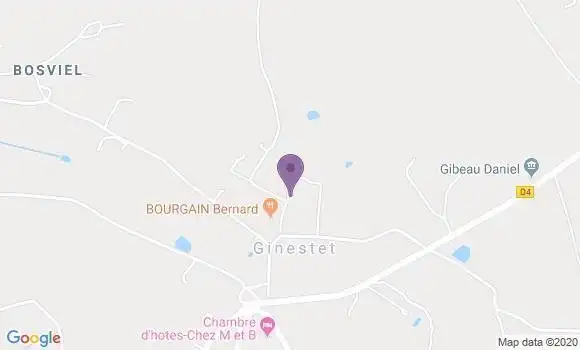 Localisation Ginestet Ap - 24130
