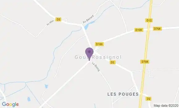 Localisation Gouts Rossignol Ap - 24320
