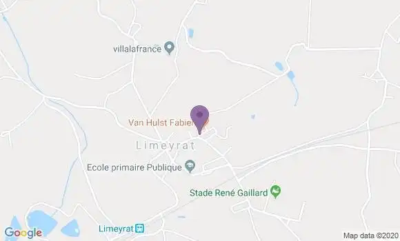 Localisation Limeyrat Ap - 24210