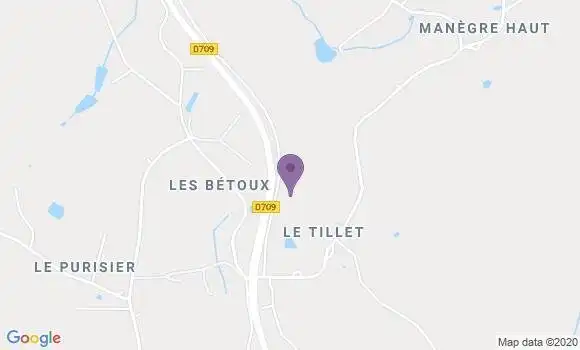 Localisation Liorac sur Louyre Ap - 24520