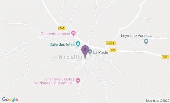 Localisation Nadaillac Ap - 24590