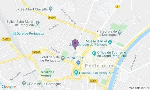 Localisation Perigueux R P - 24000