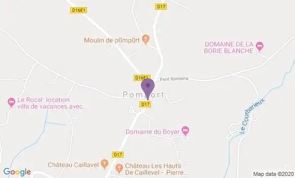 Localisation Pomport Ap - 24240
