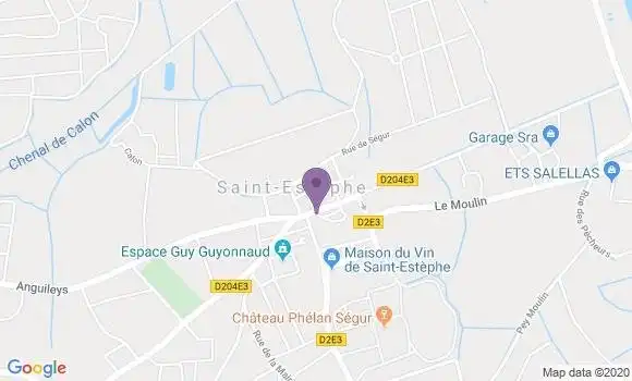 Localisation Saint Estephe Ap - 24360