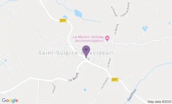Localisation Saint Sulpice d