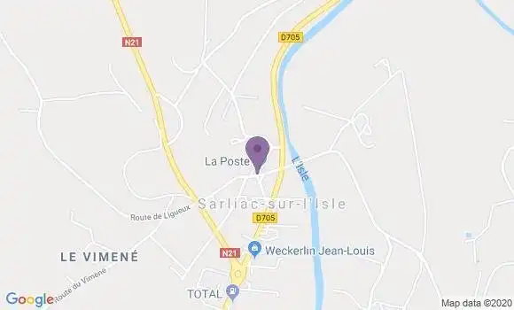 Localisation Sarliac sur l