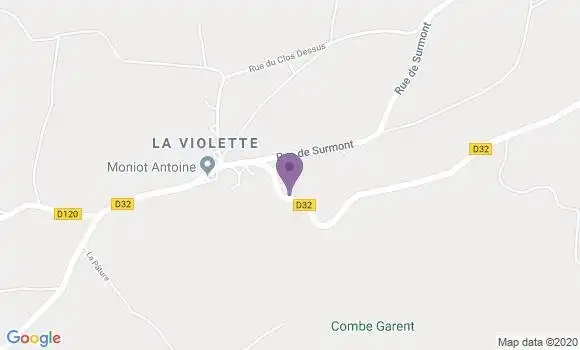Localisation Belleherbe Bp - 25380