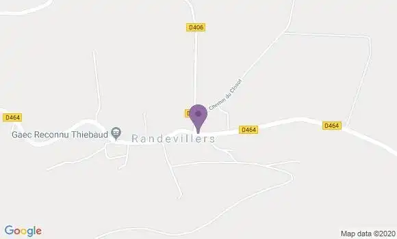 Localisation Vellevans Ap - 25430